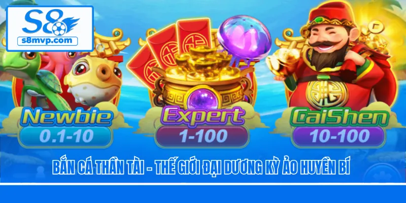 Bắn Cá Thần Tài - Thế Giới Đại Dương Kỳ Ảo Huyền Bí