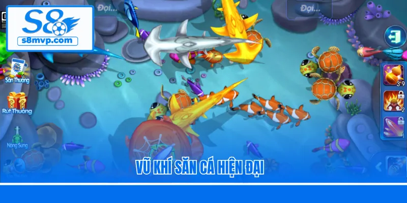 Vũ khí săn cá hiện đại